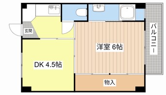 間取図 ビレッジハウス水口2号棟