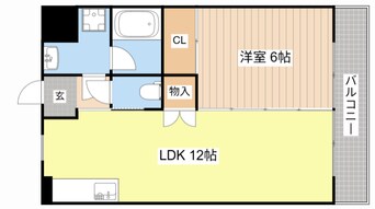 間取図 フラワー５番館