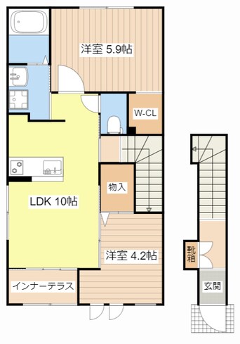 間取図 ルナ・カーサ