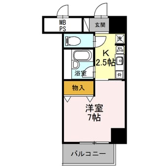 間取図 サンタウン竹鼻　A