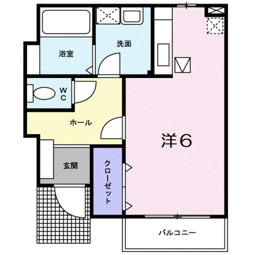 間取図 エクセランクール