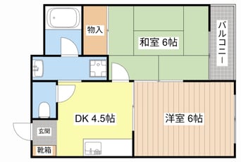 間取図 ヴェルデ比叡山