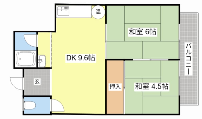 間取図 近江八幡ドリームマンションB
