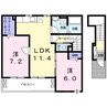 ボーノ　ボーノ 2LDKの間取り