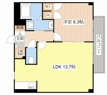 間取図 ハイツKSN