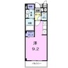 メゾン　カルム 1Rの間取り