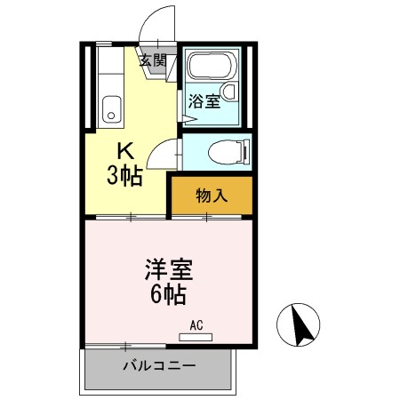 間取り図 プルベニール・カレント