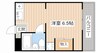 メゾン谷沢Ⅰ 1Rの間取り