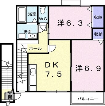 間取図 ヴィラ・マーヴェラス