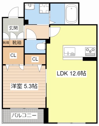 間取図 シーズンズ南彦根