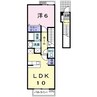 アーバン　コート 1LDKの間取り