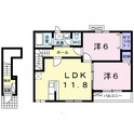 グレイス　ゼファーの間取図