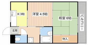 間取図 ハイネスグリーン名坂