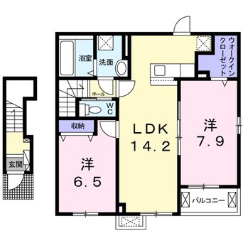 間取図 レイワ　コートⅠ
