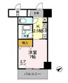 サンタウン竹鼻　A 1Kの間取り