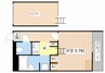 リベラル南彦根 1Kの間取り