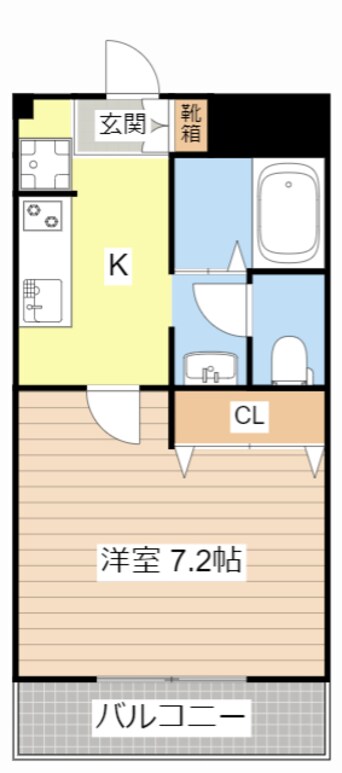 間取図 グレイス・ヴィラ