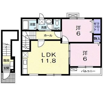 間取図 ベル・エトワールＫ