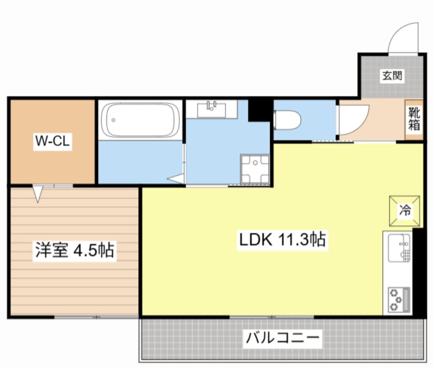 間取図 ローズパル