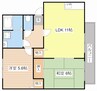 ロイヤルフィーノ 2LDKの間取り