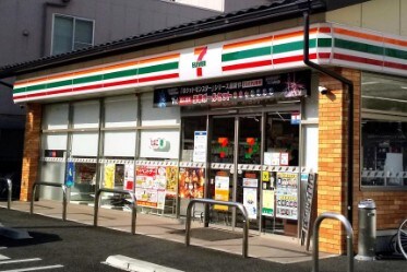 コンビニまで200m※セブン－イレブン　彦根銀座町店 エアフォルク河原