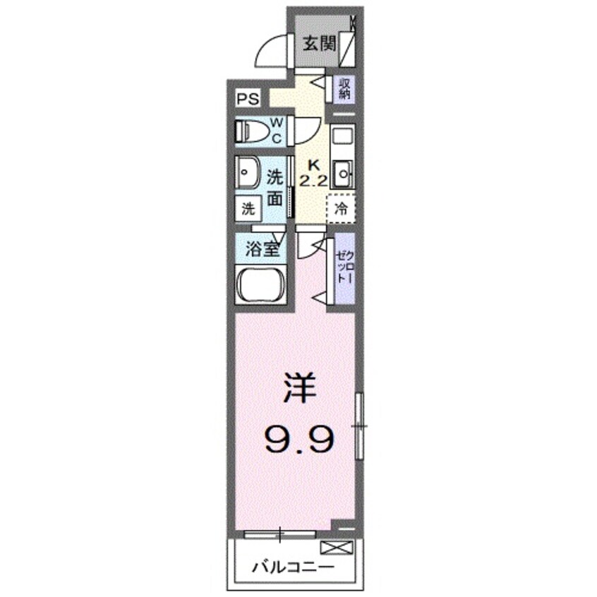 間取図 フェリーチェ　ピーノ