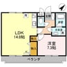 ヴィラ　センチュリー 1LDKの間取り