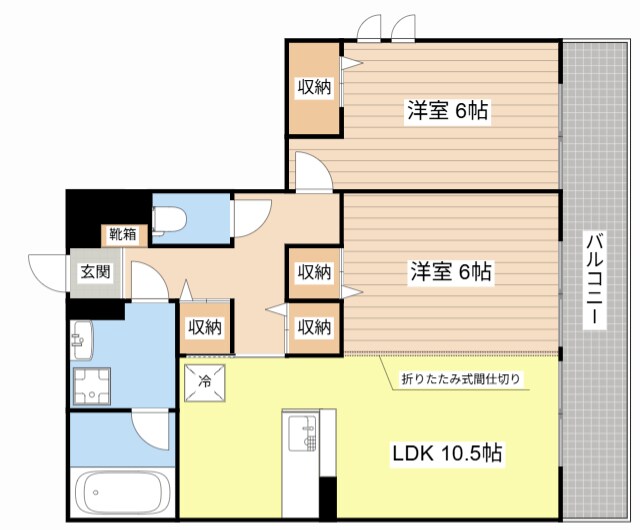 間取り図 クレストブルー