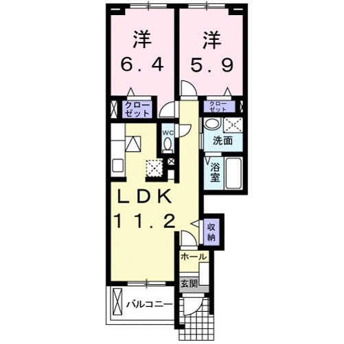 間取り図 サンレミ　アニメート