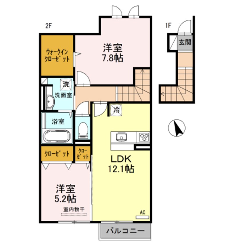 間取図 エルカーサ