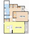 仮称）高宮町アパート新築工事の間取図