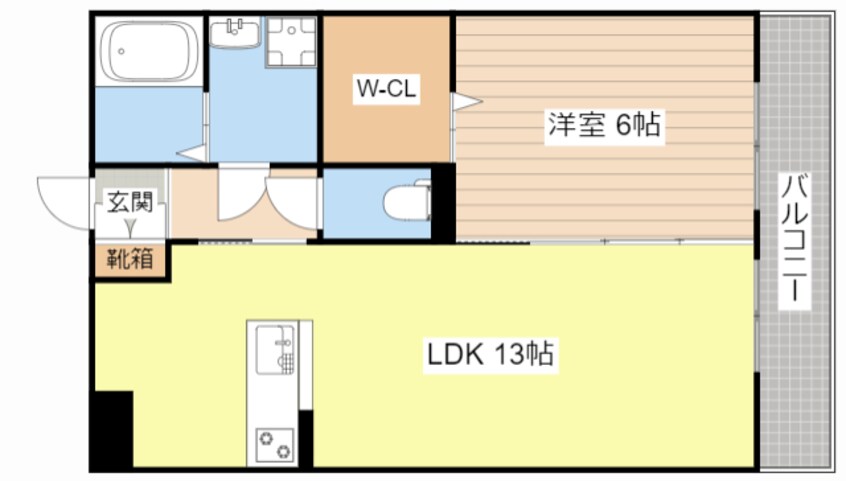 間取図 セジュール彦根東山