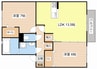 セジュール多賀 2LDKの間取り