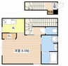 KOS koizumi 1Kの間取り