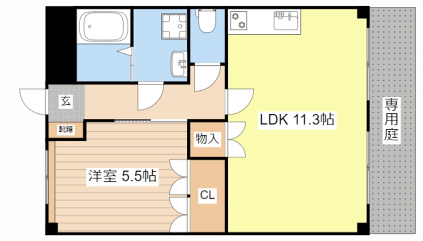 間取図 秋桜