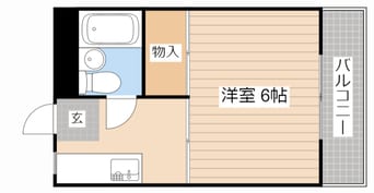 間取図 コーポヒマラヤ