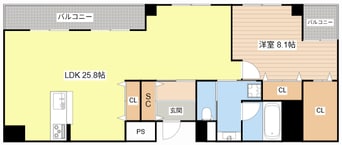 間取図 コスモ守山５番館
