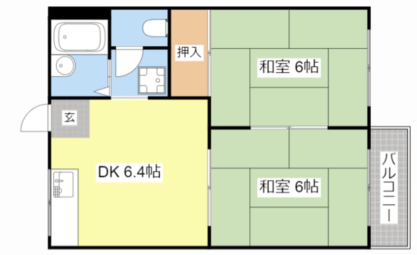 間取図 シャトル参番館