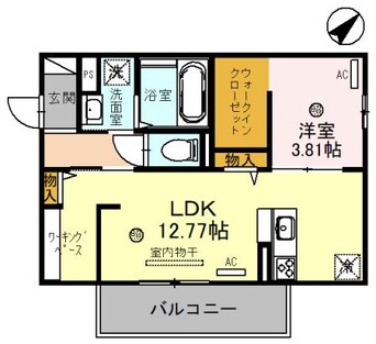 間取図 アルモニー彦根