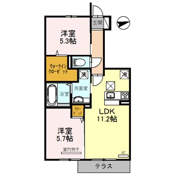 間取図 コットンハウスⅢ