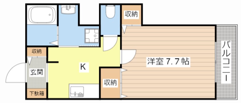 間取図 西大津ISⅡ