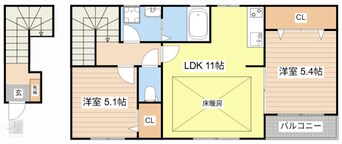 間取図 ラックハイム
