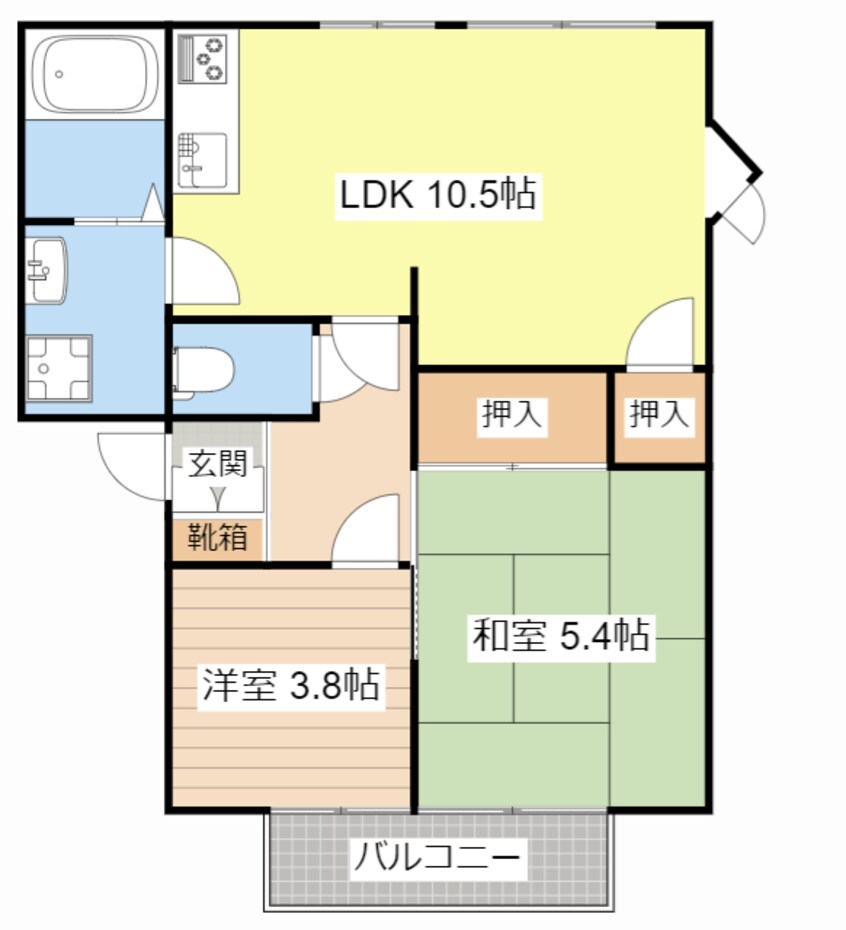 間取図 アーバンパレス　２番館