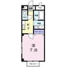 アパルトマンＫ 1Kの間取り
