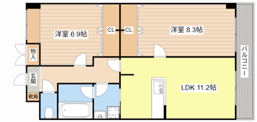 間取図 織花舘