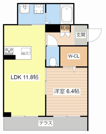 間取図 アルフラット