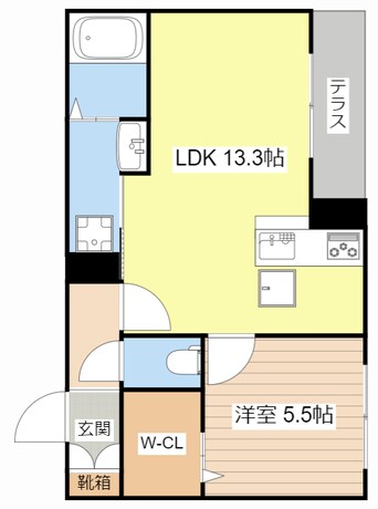 間取図 グランラック