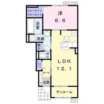間取図 ヴィラ湧水Ⅰ