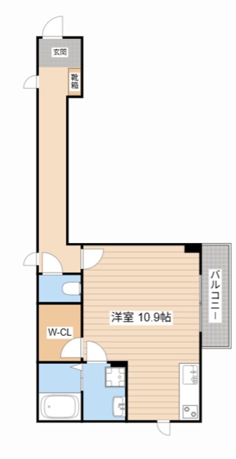 間取図 シャーメゾン　サンライズ