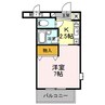 サンタウン竹鼻　B 1Kの間取り